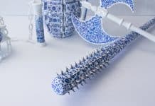 Spiked Ceramic Weapons Create the Perfect Mixture Of Femininity And Fierceness In The New ‘Hell Hath No Fury’ by Helena Hauss