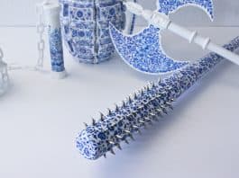 Spiked Ceramic Weapons Create the Perfect Mixture Of Femininity And Fierceness In The New ‘Hell Hath No Fury’ by Helena Hauss