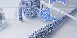 Spiked Ceramic Weapons Create the Perfect Mixture Of Femininity And Fierceness In The New ‘Hell Hath No Fury’ by Helena Hauss