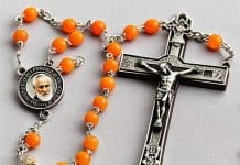 The Value of Holy Rosaries for Your Spiritual Health: The St. Padre Pio Relic Rosary st. padre pio relic rosary