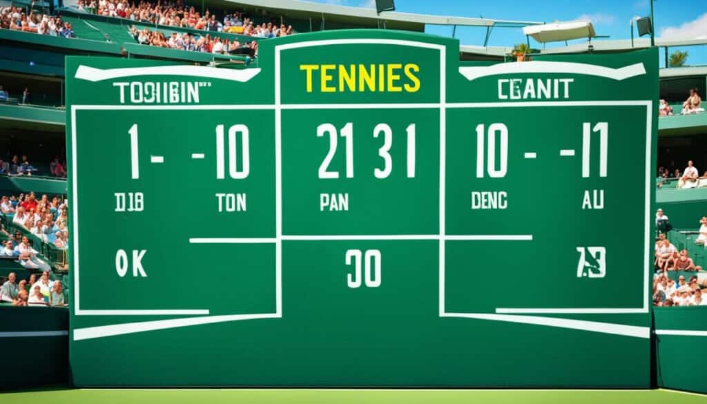 tennis scoreboard