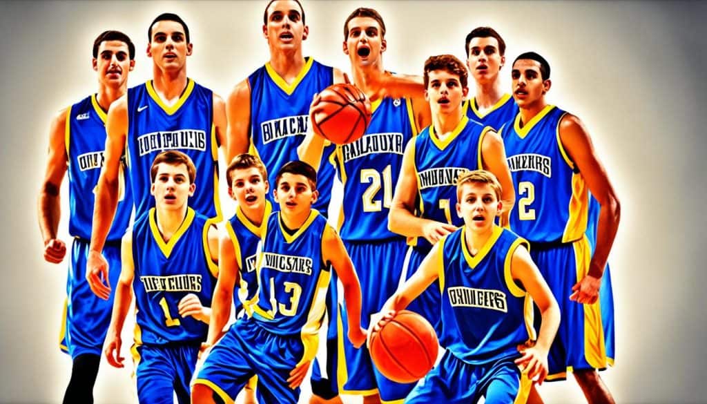 youth basketball team composition