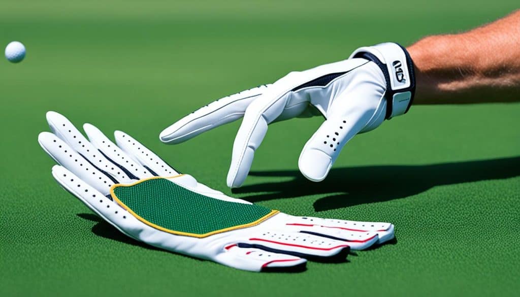 cadet golf glove size guide