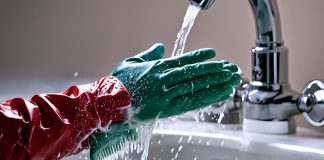 Ultimate Guide: How to Clean Football Gloves hand-washing football gloves
