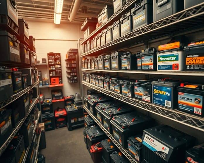 car battery selection