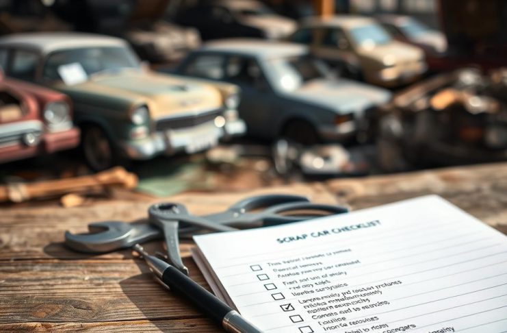 what to remove before scrapping car